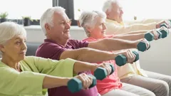 Hur kan du känna dig som 40 vid 60? Enkla träningsövningar för äldre